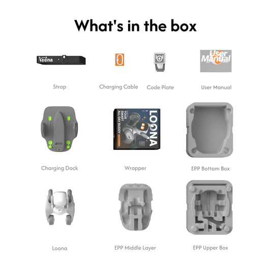 Loona: Robot Pet Dog ChatGPT-4o Smart AI-Powered Companion Voice & Gesture Control, Real-Time Interaction Robotics Toys for Kids, Home Monitoring - Includes Charging Dock