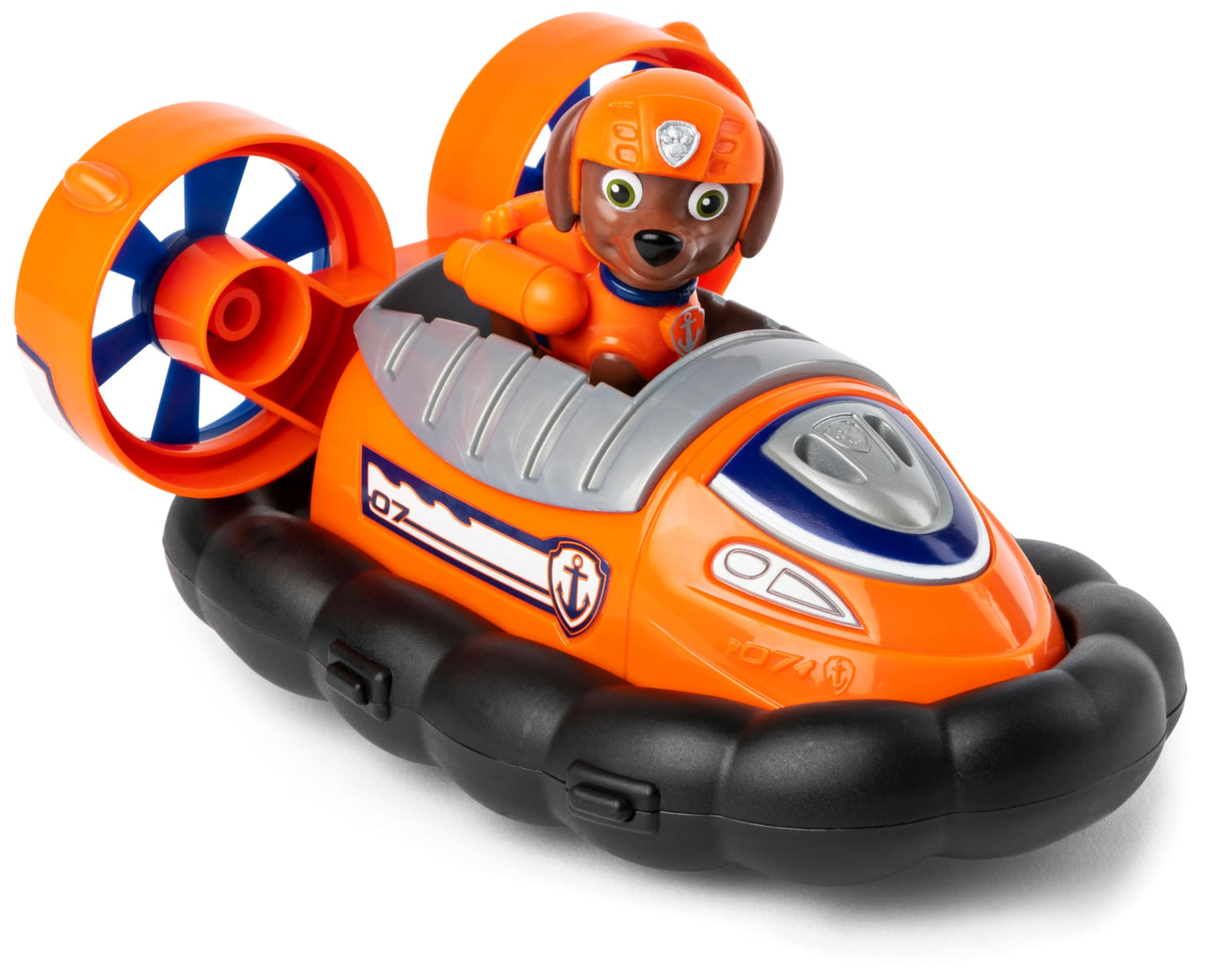 Paw Patrol, Zuma’s Hovercraft, Toy Vehicle with Collectible Action Figure, Sustainably Minded Kids’ Toys for Boys & Girls Aged 3 and Up