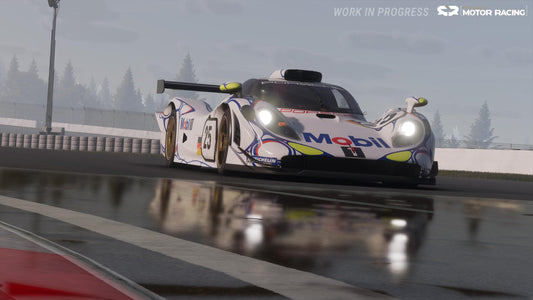 Project Motor Racing PS5 game cover featuring racing cars and dynamic racing scene by GIANTS Software GmbH