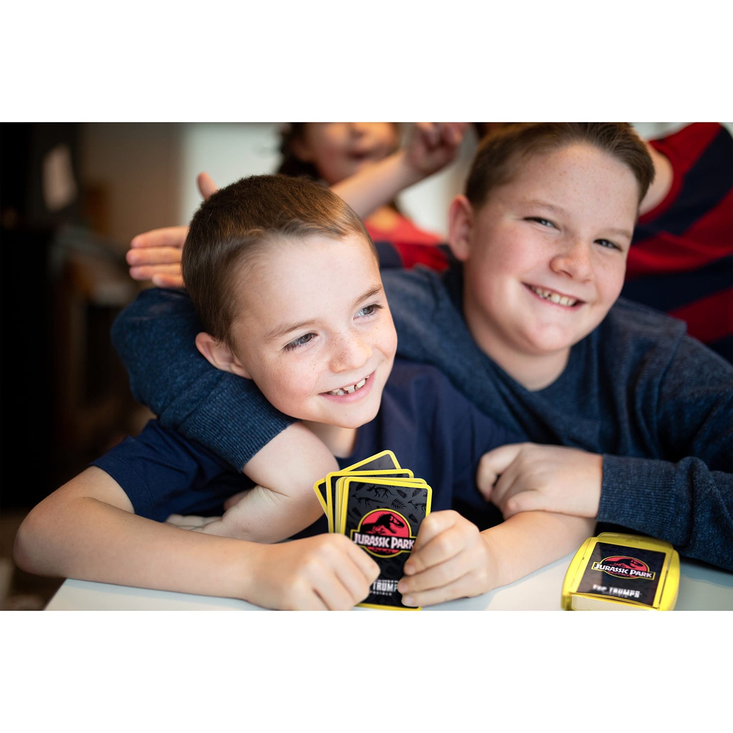 Top Trumps Jurassic Park Specials Card Game, visit Isla Nublar and play with Dr Malcolm, Donald Gennaro, Eric Kirby and Alan Grant, gift for ages 6 plus