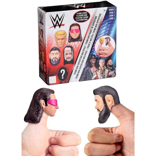WOW! Stuff WWE Thumb Wars Superstars 5 Pack Multipack, Competitive Thumb Wrestling Figures Set, Includes 5 Thumb Sized Superstars, Collectible Toys and Gifts for Boys and Girls, Ages 3 to Adult