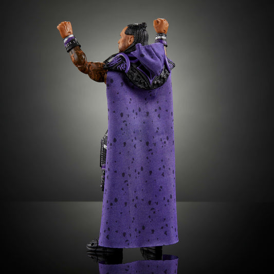 Mattel WWE Ultimate Edition Action Figure & Accessories, 6-inch Damian Priest Collectible Set, Swappable Heads & Hands, 30 Articulation Points