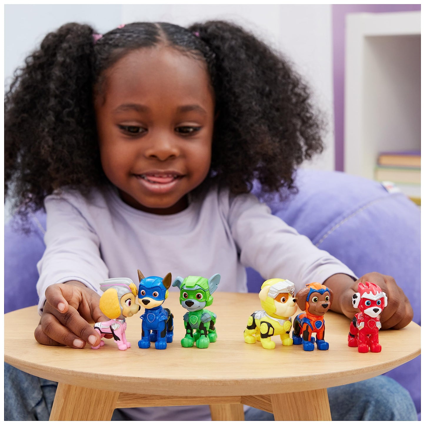 Paw Patrol: The Mighty Movie Toy Figures Gift Pack with 6 Collectible Action Figures, Kids’ Toys for Boys and Girls Aged 3 and up