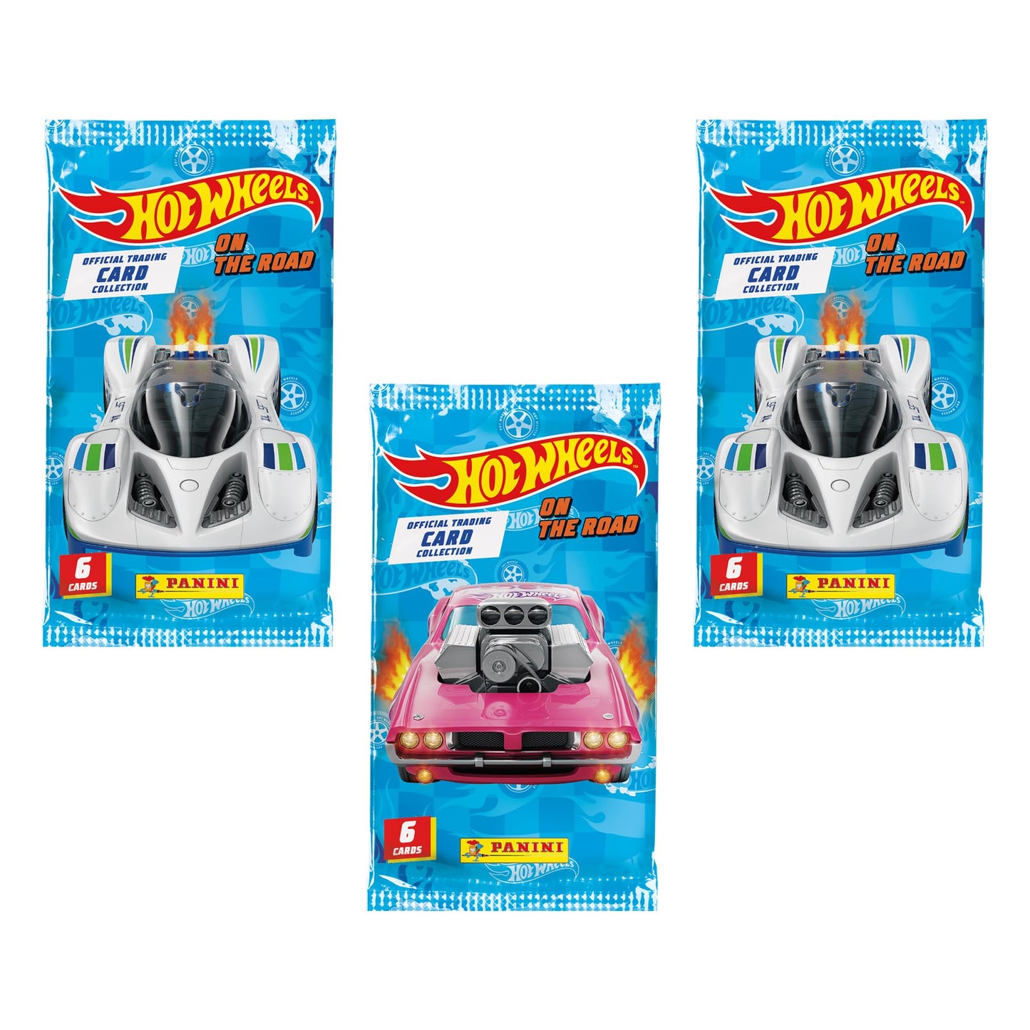 Hot Wheels On The Road Trading Card Collection - Multipack