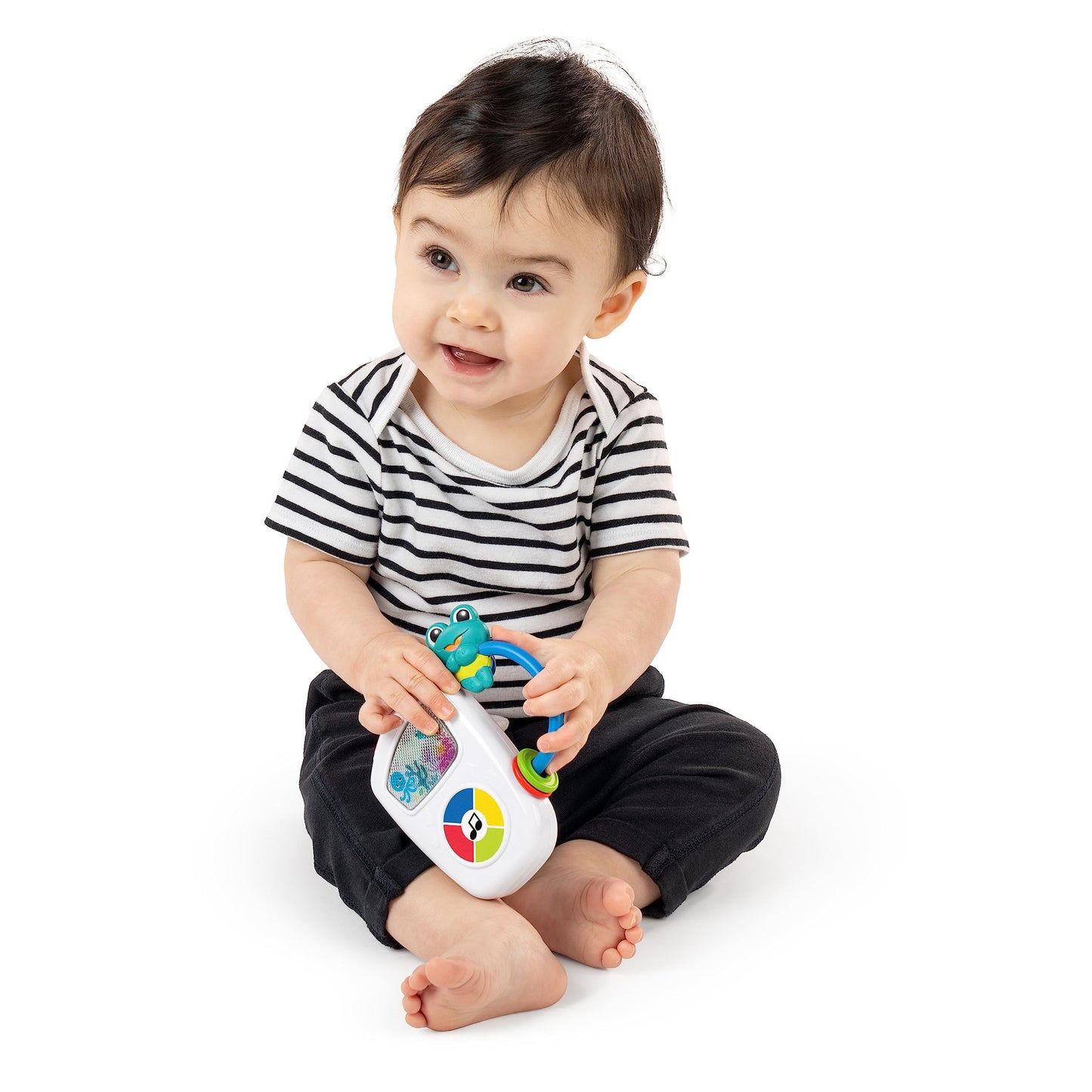 Baby Einstein Ocean Explorers musical light-up toy with colorful ocean-themed design for babies 3 months and older.