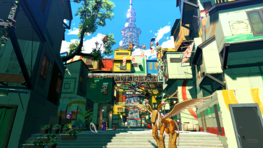 Nintendo Switch game cartridge for Digimon Story: Cyber Sleuth Hacker's Memory by Bandai Namco, featuring artwork of Digimon characters.