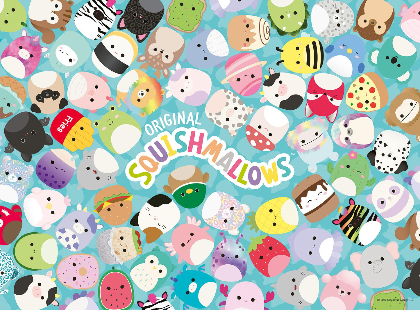 Ravensburger Squishmallow Gifts for Girls and Boys - 200 Piece Jigsaw Puzzle for Kids Age 8 Years +