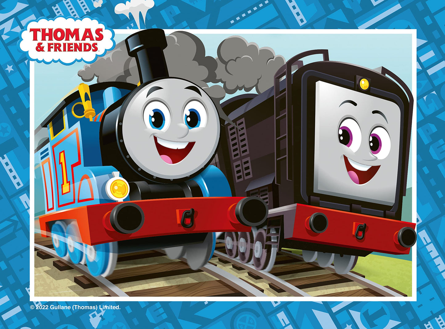 Ravensburger Thomas & Friends 4 in a Box Jigsaw Puzzles for Kids Age 3 Years Up - 12, 16, 20 & 24 Pieces - Educational Toys for Toddlers