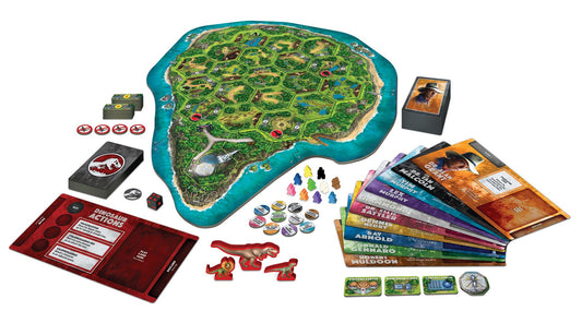 Ravensburger Jurassic Park Danger - Immersive Adventure Strategy Board Game for Families, Kids and Adults Age 10 Years Up - 2 to 5 Players