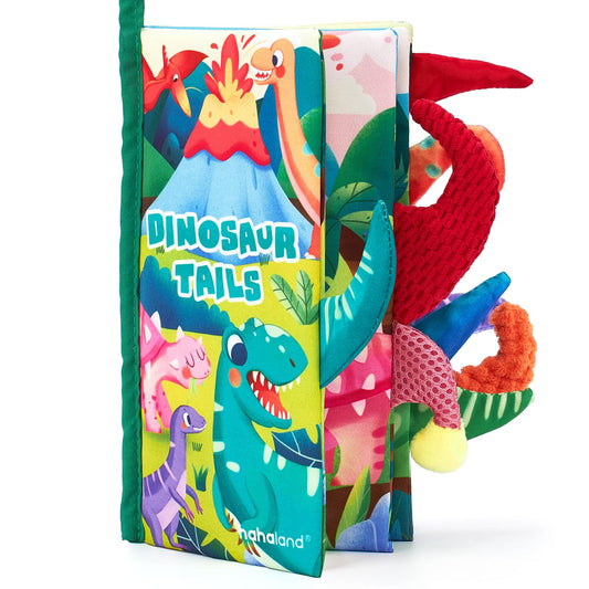 hahaland Baby Books 0-6 Months,Infant Tummy Time Toys High Contrast Sensory Baby Toys 6 to 12 Months Touch Feel Book Gift Christmas Stocking Stuffers for Boys Girls 0-3 Months Book Early Learning