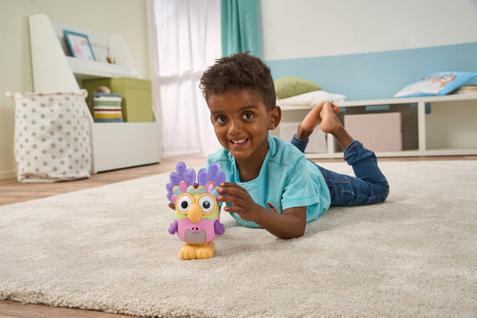 VTech Dance Mode Chattermax, Official Character, Interactive Kid's Toy with Music, Sounds and Phrases from the Bluey TV Show, Educational Learning Gift for Kids Aged 3, 4, 5+ Years, English Version