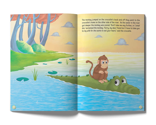 The Clever Monkey - Illustrated Moral Story for Children