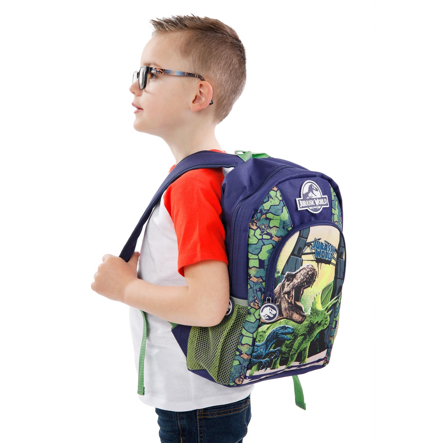 Jurassic World Backpack | Dinosaur Bag for Boys | Children's Backpacks for School and Nursery