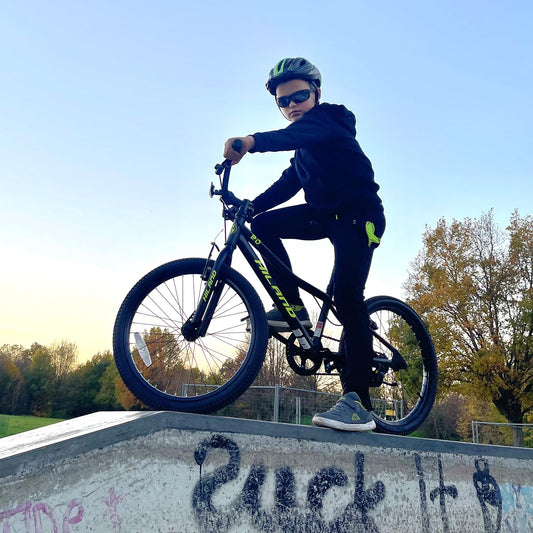 HILAND 20 Inch Kids Mountain Bike, Single Speed Kids Bike with High Carbon Steel Frame, V-Brakes, Children's Bicycle for Boys Girls, Black