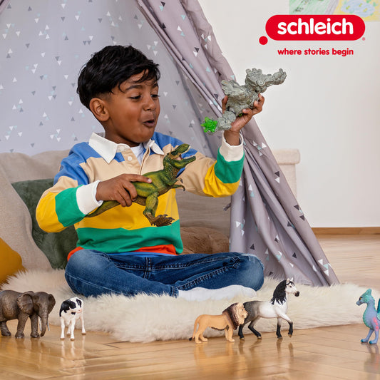 SCHLEICH Horse Club - Lakeside Country House and Stable Horse Play Set, 192 Piece Detailed Doll House and Horse Toy Accessories for Girls and Boys Ages 5+