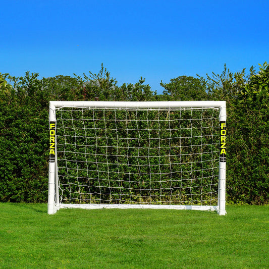 FORZA 6 x 4ft Kids Football Goal - The World’s #1 Garden Goal! | 100% UK-Made, 2 Min Setup, Unbreakable Goalpost + Target & Ball Bundle - Buy Once, Play Forever! (Goalposts Only)