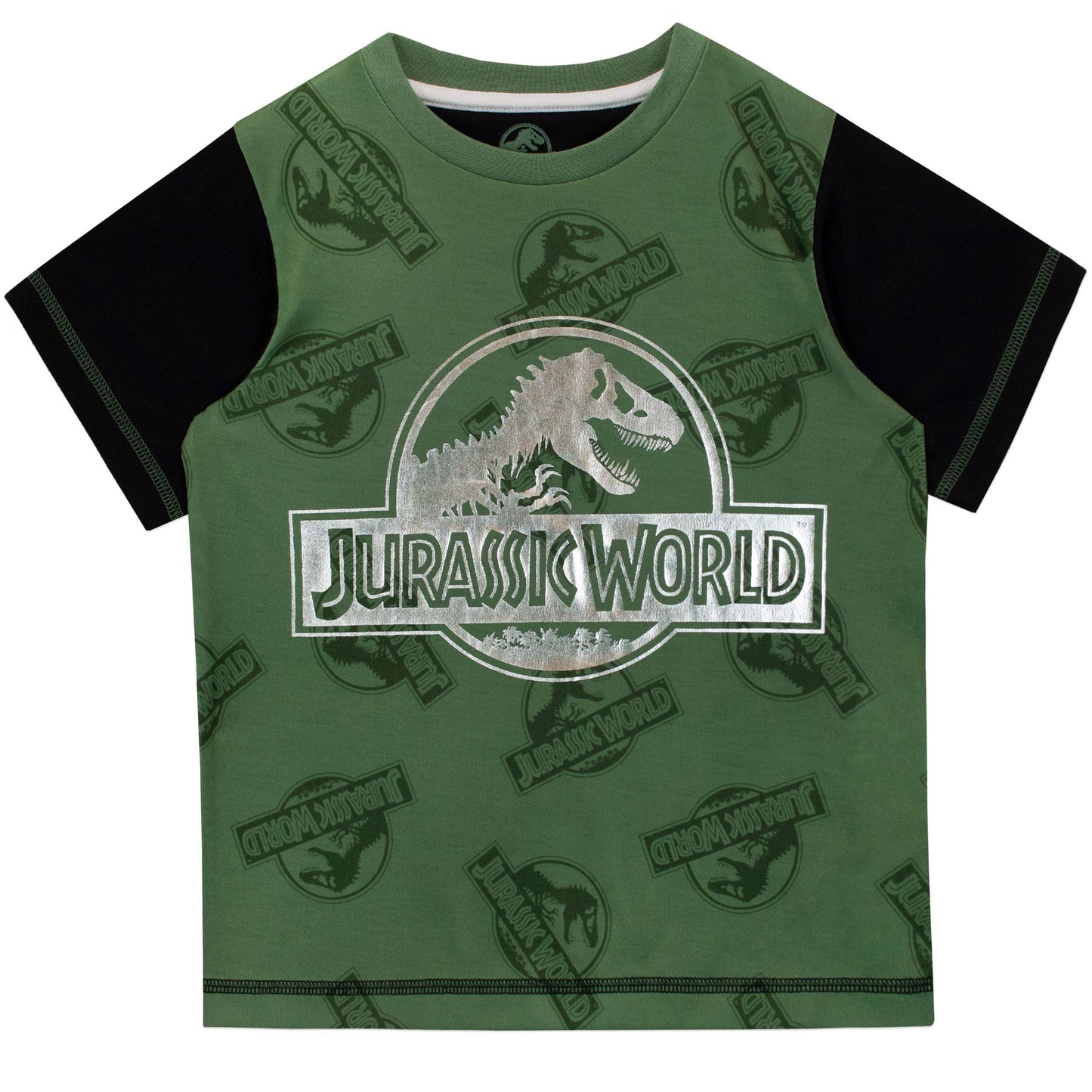 Jurassic World Boys Dinosaur Pyjamas Black Age 5 to 6 Years