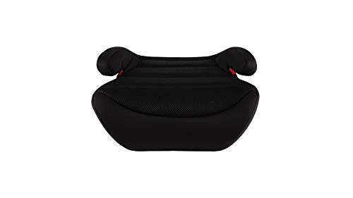 Cozy N Safe Tambu Group 3 (22-36kg, 6-12 Years Old) Memory Foam, Lightweight Compact, Backless Booster Car Seat (Midnight Black)