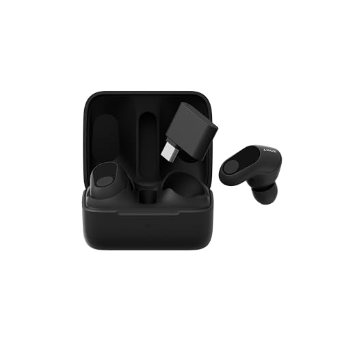 Sony INZONE Buds true wireless gaming earbuds with 360 spatial sound, active noise cancelling, lightweight design, and AI microphone.