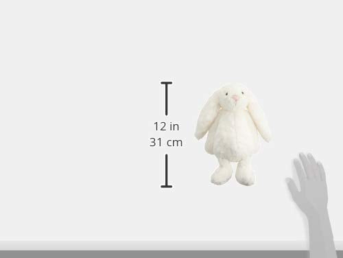 Cream Bashful Bunny plush toy by Jellycat in medium size, featuring soft fur and floppy ears.