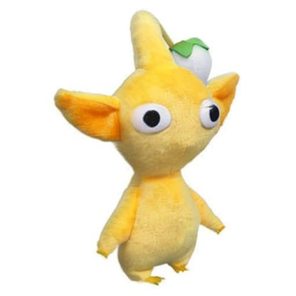 Nintendo Yellow Pikmin 17cm plush toy, soft and cuddly official San-Ei licensed Nintendo character plush.