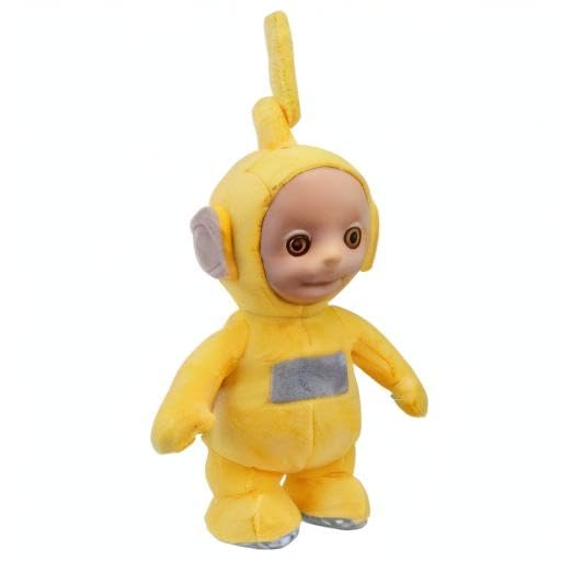 Character Uk Teletubbies 9 Inch Talking Laa-Laa Soft Toy, Yellow