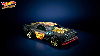 Hot Wheels Unleashed racing game for PlayStation 5 by Deep Silver, featuring colorful car and track gameplay visuals.