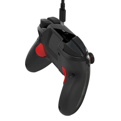 Turtle Beach Rematch Wireless Controller for Nintendo Switch, featuring Super Mario Jump design and official licensing.