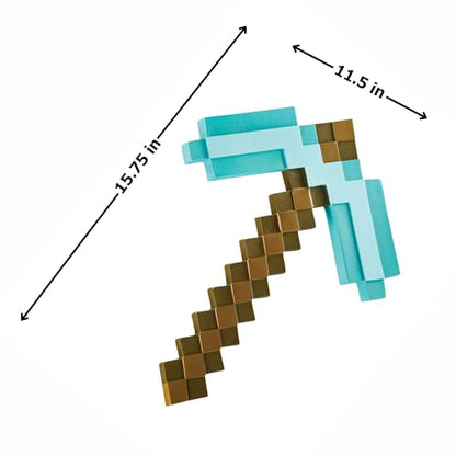 Disguise Minecraft Diamond Pickaxe Accessory,XL