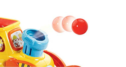VTech POP and Drop Digger, Educational Push Along Digger for Toddler, Toy Gift for 12 Months to 2 3 Years Boys and Girls. English Version