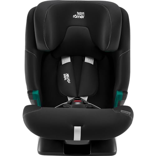 BRITAX RÖMER Car seat ADVANSAFIX 2 Z-LINE, for Children from 76 to 150 cm (i-Size) with and Without Isofix, 15 Months to 12 Years, Space Black