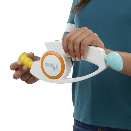 Hasbro Gaming Bop It! Electronic Dexterity Game, Travel Toys for Gids, Sound & Action Fun, Ages 8+, Solo or Group Play