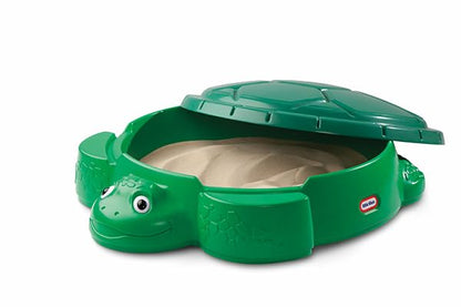 Little Tikes Turtle Sandbox - Outdoor Playset for Toddlers - Safe & Portable - Encourages Creative Play, 8 pcs