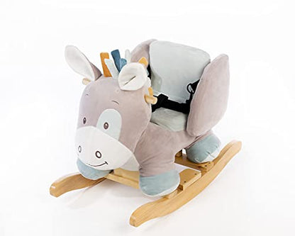 Nattou Rocking Animal for Children, Tim The Horse, 10-36 Months, 63 x 33 x 46 cm, Beige, 498135