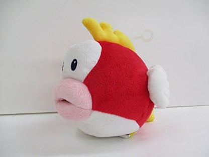 Together Plus Nintendo Cheep Cheep plush toy, 16cm, soft and colorful character from the Mario video game series.