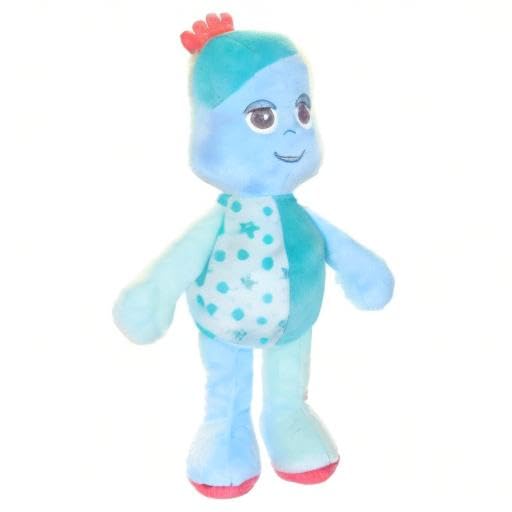 In the Night Garden Cuddly Soft Toy CBeebies Iggle Piggle Softie 30cm for Babies Toddlers 0-3 Suitable from Birth Colourful Comforting Cuddly Toy, Blue