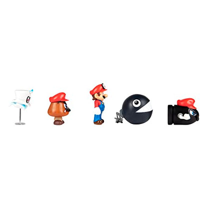 Super Mario Nintendo Odyssey action figures, poseable 2.5-inch collectible toys featuring Mario characters for kids and collectors.
