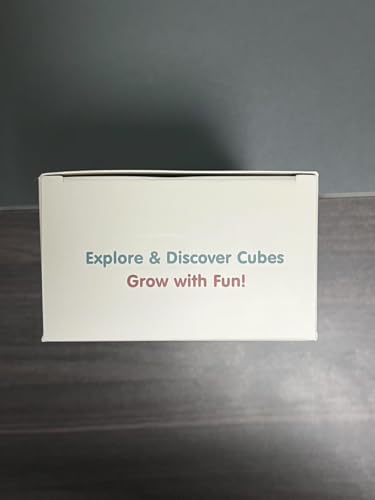 Bambebe Baby Busy Board for 1 Year Old, Montessori Toys for Toddlers 1-3, Travel Busy Cube Sensory Activity Toy, Learning Gifts for 1 Year Old Boy Girl