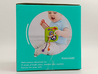 AiTuiTui Montessori Toys for 2 Year Old Boys Girls, 7 in 1 Baby Sensory Toys for 18 Months 2st Birthday Gifts Shape Sorter Activity Stacking Easter Basket Stuffers for Autism Toddlers