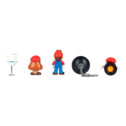 Super Mario Nintendo Odyssey action figures multi-pack with poseable 2.5-inch collectible toys for kids and collectors.