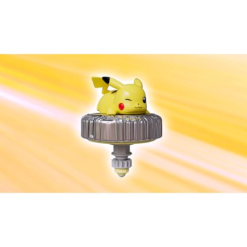 Pokémon Battle Spinner Arena Set featuring two spinners, Poké Ball launchers, and a colorful battle arena backdrop.