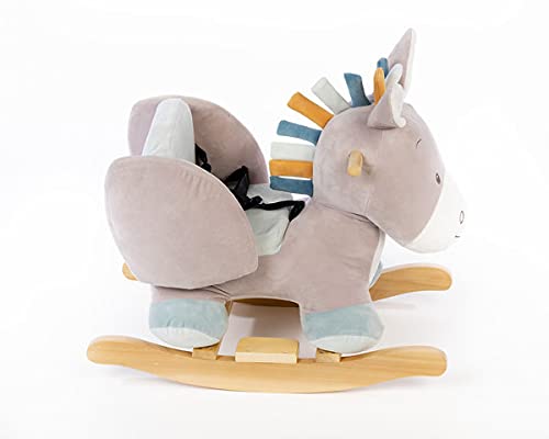 Nattou Rocking Animal for Children, Tim The Horse, 10-36 Months, 63 x 33 x 46 cm, Beige, 498135