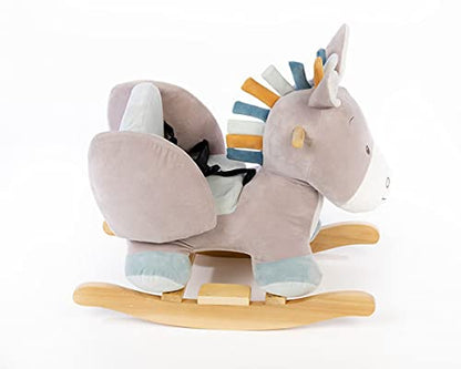 Nattou Rocking Animal for Children, Tim The Horse, 10-36 Months, 63 x 33 x 46 cm, Beige, 498135