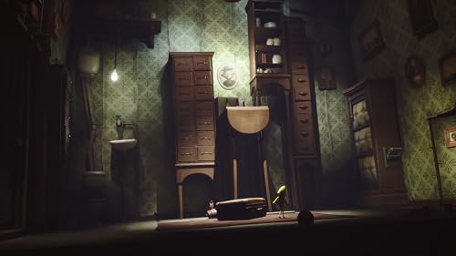 Little Nightmares Enhanced Complete Edition Nintendo Switch game by Bandai Namco, featuring cover art with dark, eerie artwork.