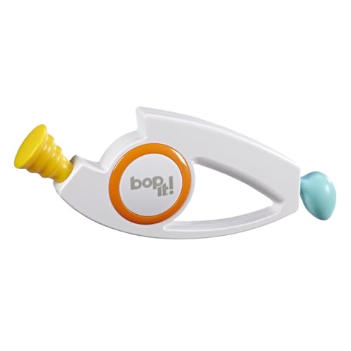 Hasbro Gaming Bop It! Electronic Dexterity Game, Travel Toys for Gids, Sound & Action Fun, Ages 8+, Solo or Group Play