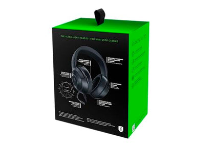 Razer Kraken X Lite - Wired Ultralight PC Gaming Headset - Surround Sound bendable cardioid microphone (230g light, 3.5 jack for PS4, PS5, Switch, Xbox One, Xbox Series X|S) Black