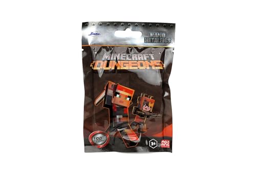 MINECRAFT NANOFIGS BLIND BAG ASSORTMENT of 1.65 inch Die Cast action figure characters to collect play and display. Perfect for gift and collector, pocket money friendly and ideal for party favours