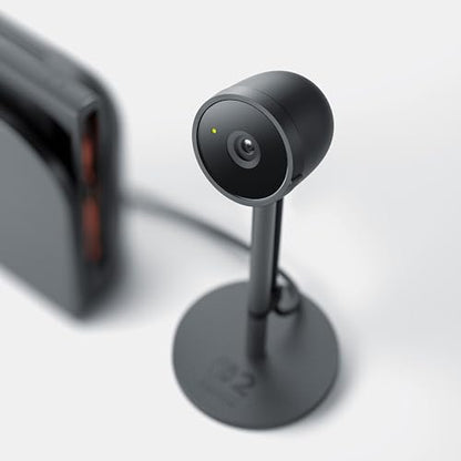 Nintendo Switch 2 Camera by Nintendo, showing the sleek black camera device with adjustable lens and connection ports.