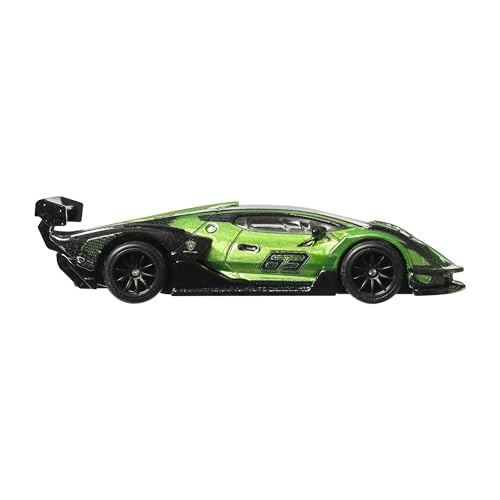 Hot Wheels Premium Car Culture Speed Machines™ 5-Pack of Toy Cars, Full Metal Body, Real Riders™ Tires, 1:64 Scale Sports Cars, Gift for Collectors, HFF42