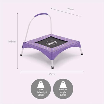Plum My First Bouncer Children's Trampoline with Balance Handle, Junior